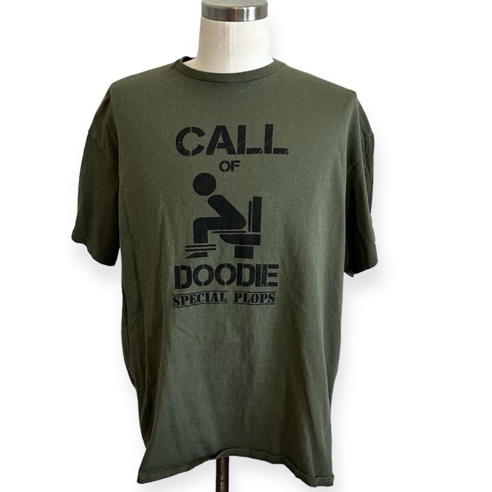 5/$30 🎈 Delta men’s XL novelty doodie tee